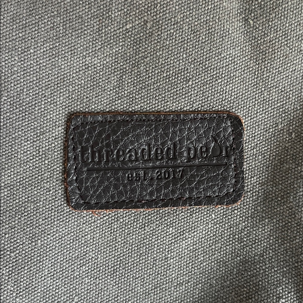 Threaded Pear Messenger Tote Bag View 2